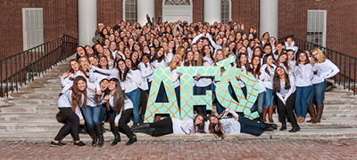 Alpha Epsilon Phi bid day