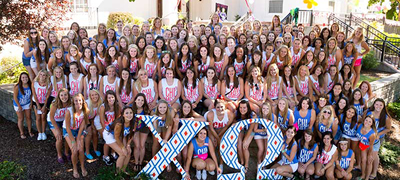 chi omega bid day