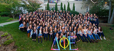 delta phi epsilon bid day