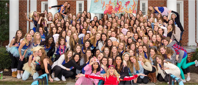 Zeta Tau Alpha Bid Day