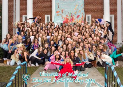 Zeta Tau Alpha Bid Day