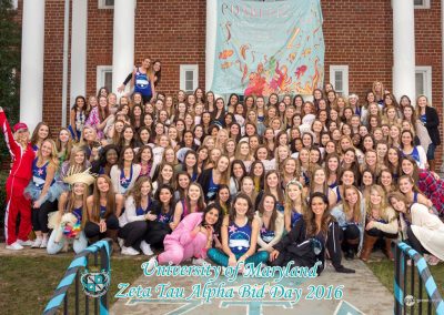 Zeta Tau Alpha Bid Day