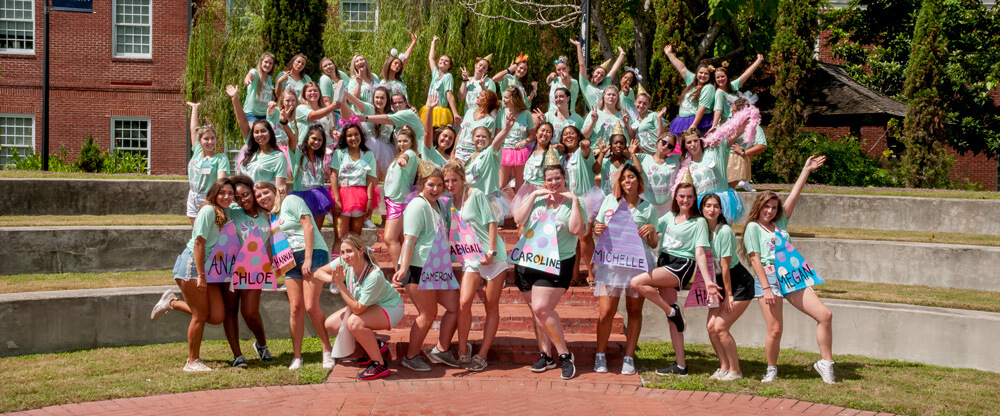 Bid Day Alpha Sigma Tau Georgia Southern