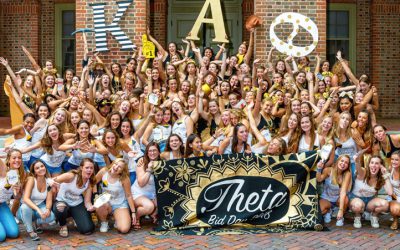 Bid Day theme: We Struck Gold