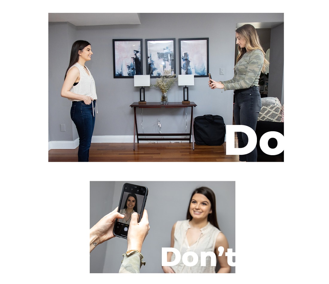 Virtual Composite Photo Spacing and Cropping Virtual Composite Photo Spacing and Cropping